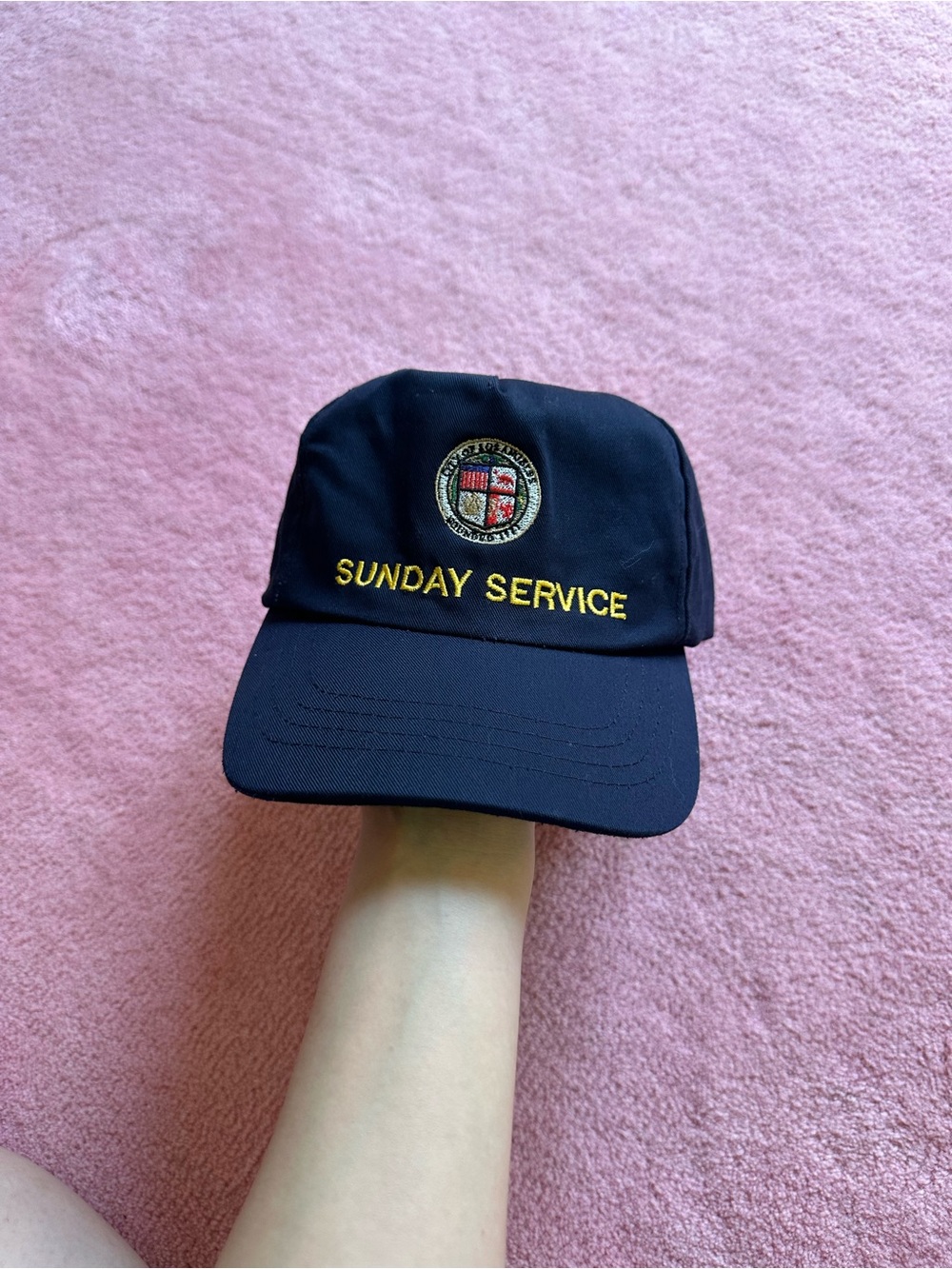 Sunday Service Embroidered Cap